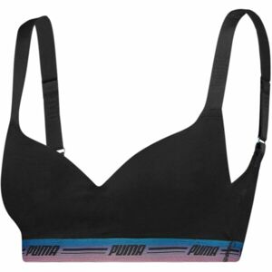 Puma WOMEN PADDED TOP 1P HANG Dámská podprsenka, černá, velikost L