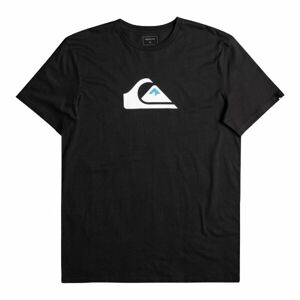Quiksilver COMP LOGO SS Pánské triko, černá, velikost S