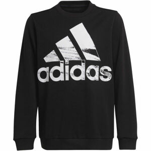 adidas LOGO Chlapecká mikina, černá, velikost