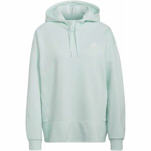 adidas STUDIO HOODIE Dámská mikina, světle zelená, velikost