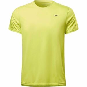 Reebok WOR SS TECH TEE Pánské sportovní triko, reflexní neon, velikost XXL