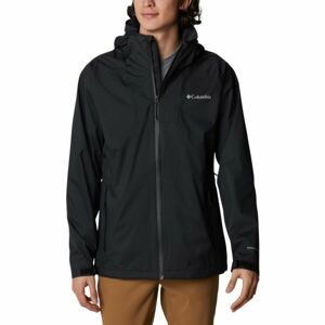 Columbia RAIN SCAPE JACKET Pánská nepromokavá bunda, černá, veľkosť L