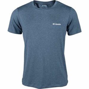 Columbia TECH TRAIL GRAPHIC TEE Pánské triko, modrá, velikost L