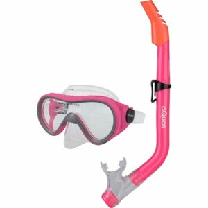 AQUOS BAMBOO SAUGER JR Juniorský potápěčský set, růžová, velikost