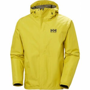 Helly Hansen SEVEN J Pánská voděodolná bunda, žlutá, veľkosť XXL