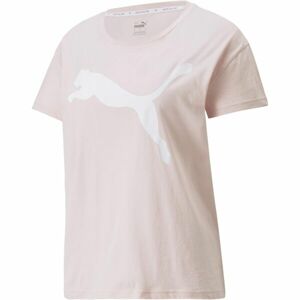 Puma RTG LOGO TEE Dámské triko, růžová, velikost L