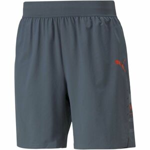 Puma TRAIN ULTRAWEAVE 7 SHORT Pánské sportovní šortky, tmavě šedá, velikost
