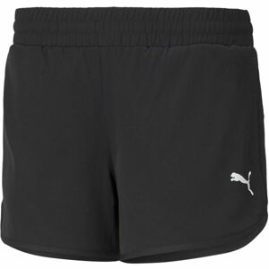 Puma ACTIVE 4 WOVEN SHORTS Dámské šortky, černá, veľkosť L