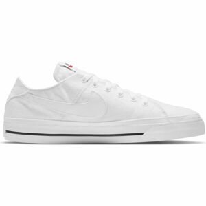 Nike COURT LEGACY CANVAS Pánské tenisky, bílá, velikost 41