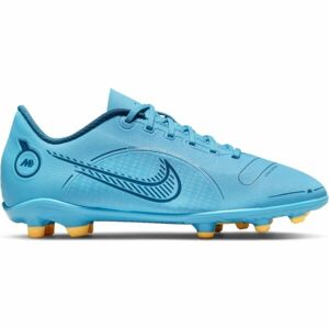 Nike JR MERCURIAL VAPOR 14 CLUB FG/MG Dětské kopačky, modrá, veľkosť 35.5