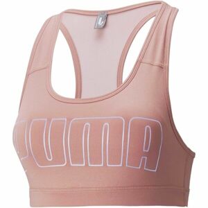 Puma MID IMPACT 4KEEPS GRAPHIC BRA PM Dámská sportovní podprsenka, oranžová, velikost S