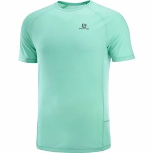 Salomon CROSS REBEL SS TEE M Pánské triko, tyrkysová, velikost XXL