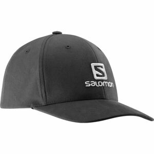 Salomon LOGO CAP Kšiltovka, černá, velikost osfa