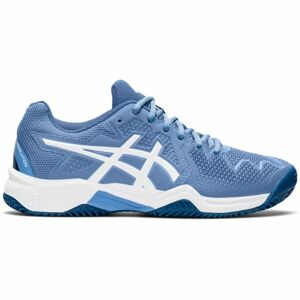 ASICS GEL-RESOLUTION 8 CLAY GS Dětská tenisová obuv, modrá, velikost 35