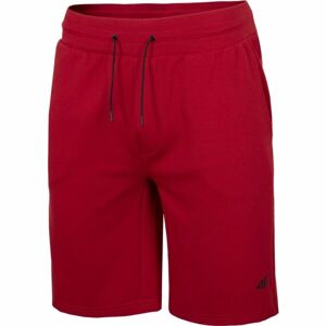 4F MEN'S SHORTS Pánské kraťasy, červená, velikost