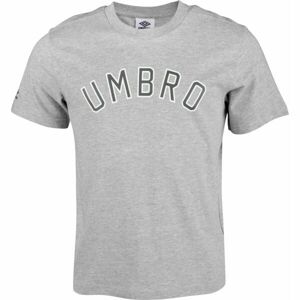 Umbro COLLEGIATE GRAPHIC TEE Pánské triko, šedá, veľkosť S
