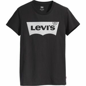 Levi's CORE THE PERFECT TEE Dámské tričko, černá, velikost XS