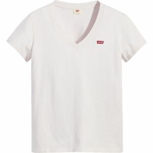 Levi's PERFECT V-NECK TEE SHIRT Dámské tričko, bílá, veľkosť XS