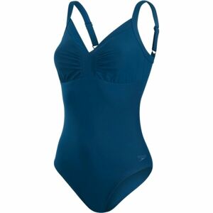 Speedo WATERGEM Dámské plavky, tmavě modrá, velikost