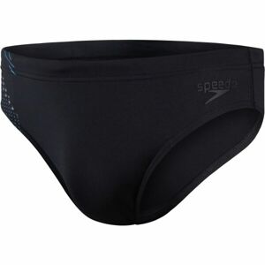 Speedo TECH PANEL 7CM BRIEF Pánské plavky, černá, velikost M