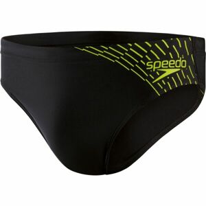 Speedo MEDLEY LOGO 7CM BRIEF Pánské plavky, černá, velikost M