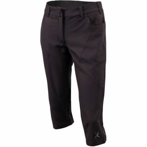 Klimatex PAIGE Dámské outdoorové 3/4 kalhoty, černá, velikost M