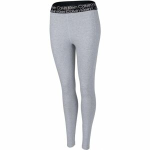 Calvin Klein TIGHT FULL LENGTH Dámské legíny, šedá, velikost XS