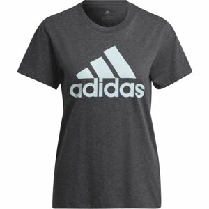 adidas BIG LOGO TEE Dámské tričko, tmavě šedá, velikost