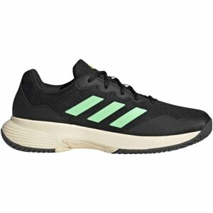 adidas GAMECOURT 2 M Pánské tenisové boty, černá, velikost 46