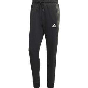 adidas CAMO PANTS Pánské tepláky, černá, velikost
