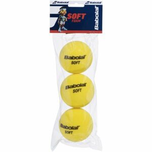 Babolat SOFT FOAM X3 Dětské tenisové míče, žlutá, velikost