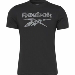 Reebok REEBOK ID CAMO T-SHIRT Pánské triko, černá, velikost