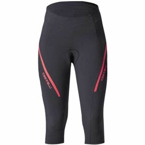 Castelli VELOCISSIMA 3 KNICKER Dámské 3/4 kalhoty na kolo, tmavě šedá, velikost L