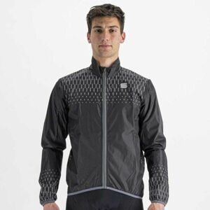 Sportful REFLEX JACKET Pánská cyklistická bunda, černá, velikost