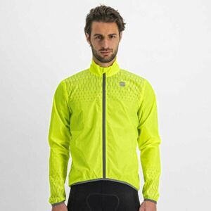 Sportful REFLEX JACKET Pánská cyklistická bunda, žlutá, velikost