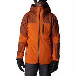 Columbia SNOW SLAB BLACK DOT JACKET Pánská zimní bunda, oranžová, velikost M