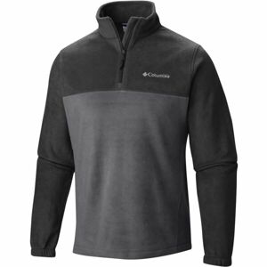 Columbia STEENS MOUNTAIN HALF ZIP Pánská mikina, černá, veľkosť M