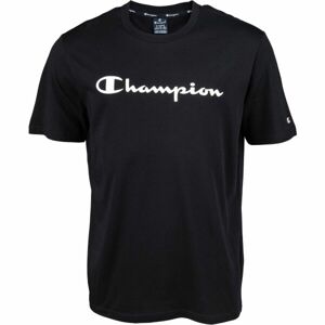 Champion CREWNECK T-SHIRT Pánské tričko, černá, velikost XL