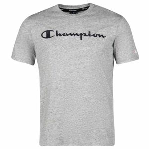 Champion CREWNECK T-SHIRT Pánské tričko, šedá, velikost M