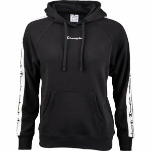 Champion HOODED SWEATSHIRT Dámská mikina, černá, veľkosť XS