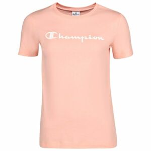 Champion CREWNECK T-SHIRT Dámské tričko, lososová, velikost S