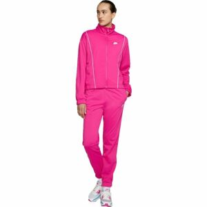 Nike NSW ESSNTL PQE TRK SUIT W Dámská souprava, růžová, velikost L