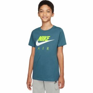 Nike AIR Chlapecké tričko, modrá, veľkosť S