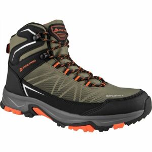 ALPINE PRO FOSSE MID Pánská outdoorová obuv, khaki, veľkosť 46