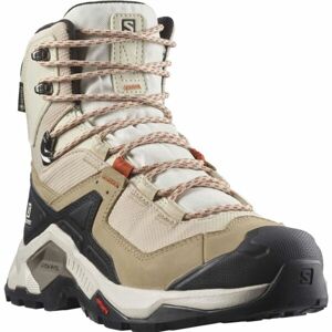 Salomon QUEST ELEMENT GTX W Dámská turistická obuv, béžová, velikost 39 1/3