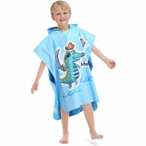 Sprinter PONCHO KIDS Dětské pončo, světle modrá, velikost UNI
