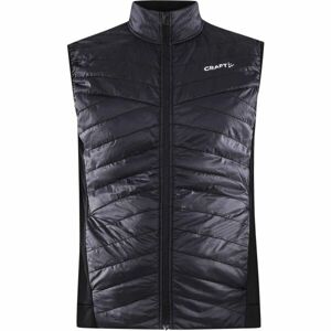 Craft ADV ESSENCE M Pánská mírně zateplená vesta, černá, velikost XXL