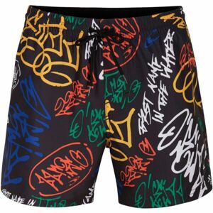 O'Neill GRAFFITI SWIMSHORT Pánské plavecké šortky, černá, veľkosť L