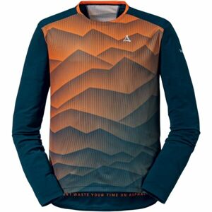 Schöffel LONGSLEEVE ALTITUDE Triko na kolo, tmavě modrá, velikost 54