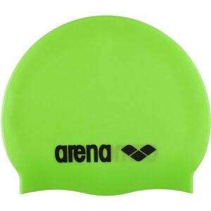 Arena CLASSIC SILICONE Plavecká čepice, zelená, veľkosť UNI